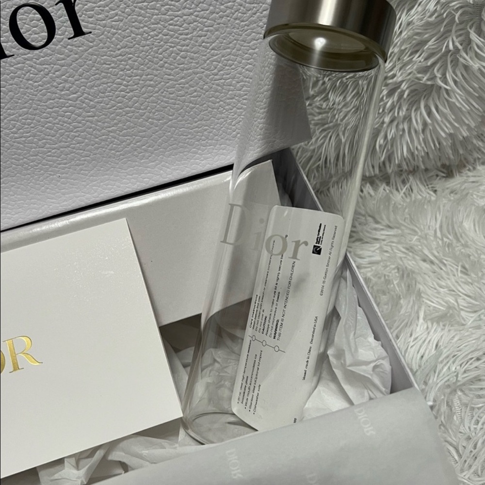 Dior Glass Water Bottle🥂